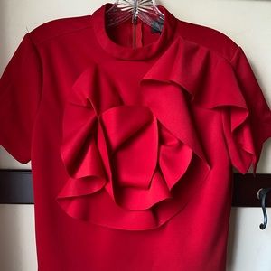 Garcia Size S Rose Red Top
